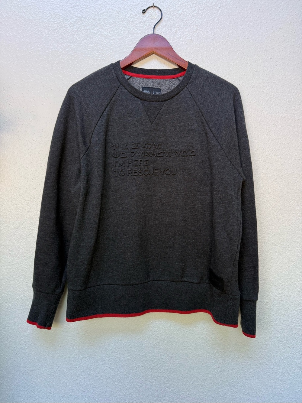 FIGS x STAR WARS limited edition “I’m Here to Rescue You” Crewneck Sweatshirt